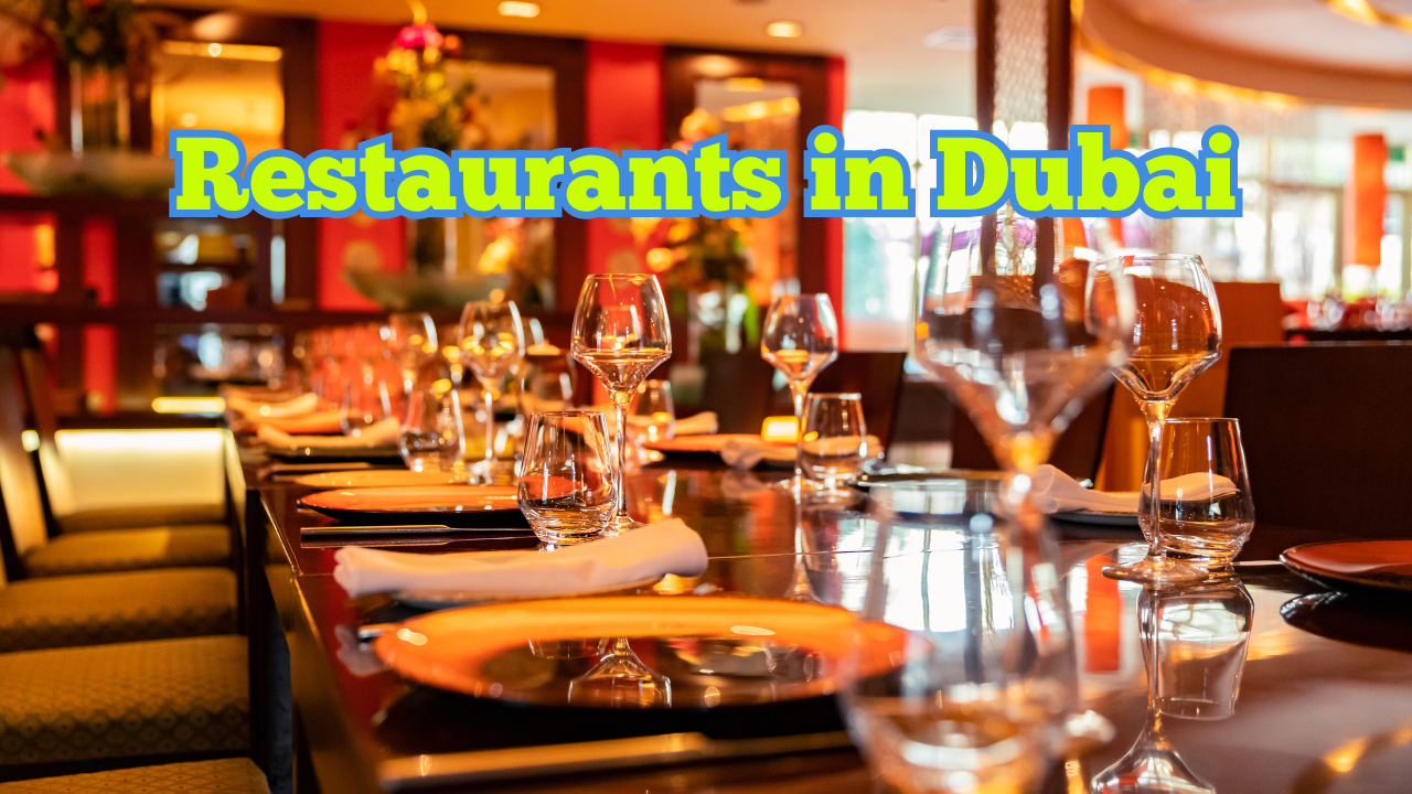 Restaurants in Dubai