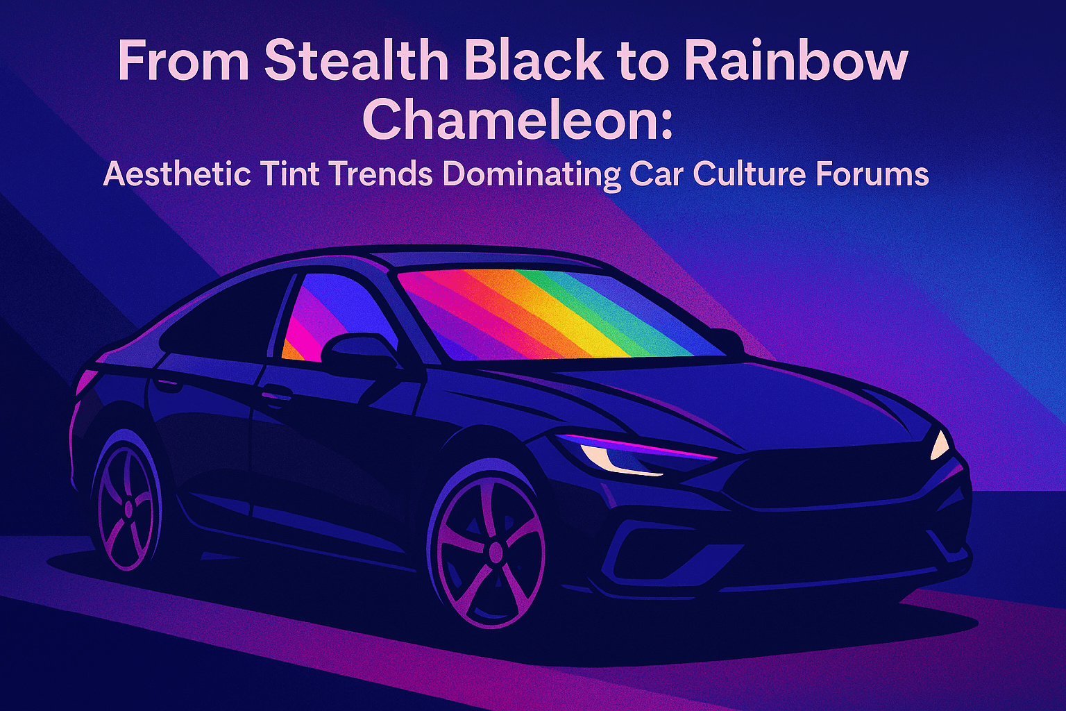 From Stealth Black to Rainbow Chameleon