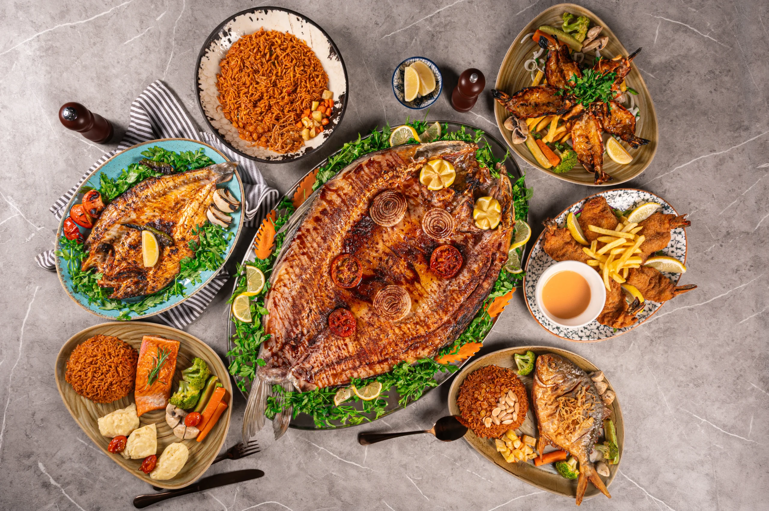 Masgouf and Iraqi Food in Dubai and Sharjah on Kabab Erbil